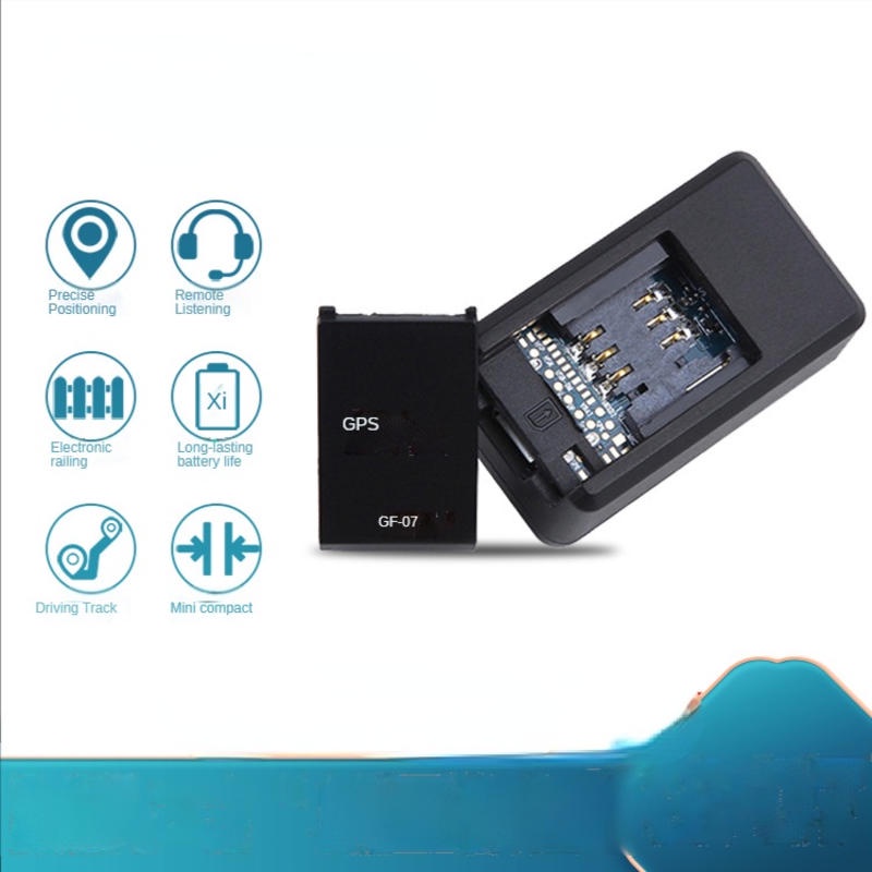 ตัวระบุตําแหน่ง GF07 ตัวระบุตําแหน่ง GPS รถแม่เหล็กแรงสูง สัญญาณเตือน gf07 ติดตั้งฟรี