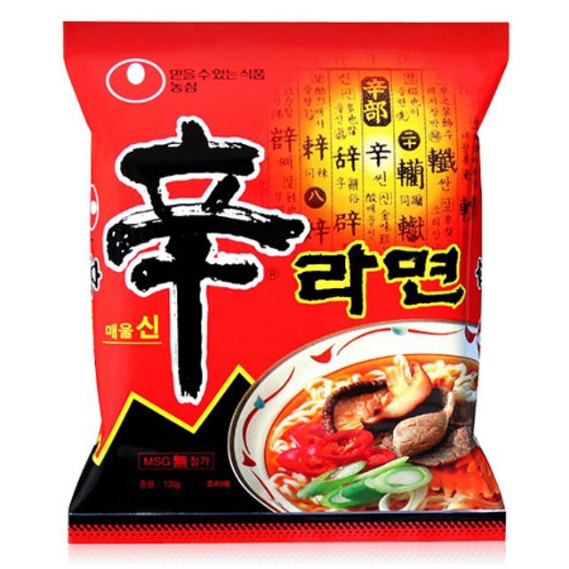 [서울오빠]Original Shin Ramen บะหมี่กึ่งสำเร็จรูปเกาหลีรสเผ็ด Nongshim Shin Ramyun Import Korea 농심 신라면