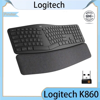 Logitech ERGO K860 คีย์บอร์ดไร้สาย บลูทูธ หรือ Unify