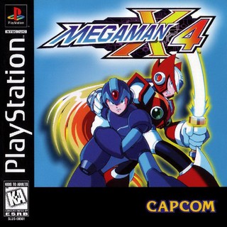 MEGA MAN X 4 [PS1 US : 1 Disc]