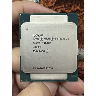 CPU Intel xeon e5 2670 v3 12c/24t 2011v3 พร้อมส่ง