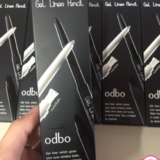 ODBO Gel liner pencil ดินสอเขียนขอบตา