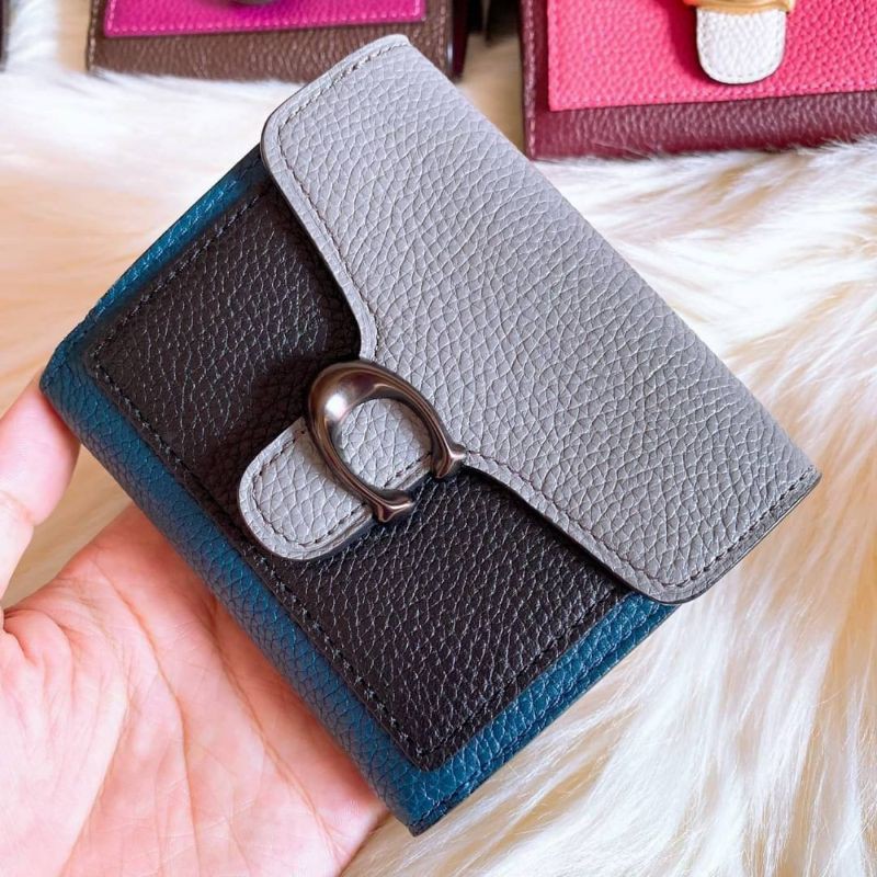 Coach Tabby Small Wallet in Colorblock