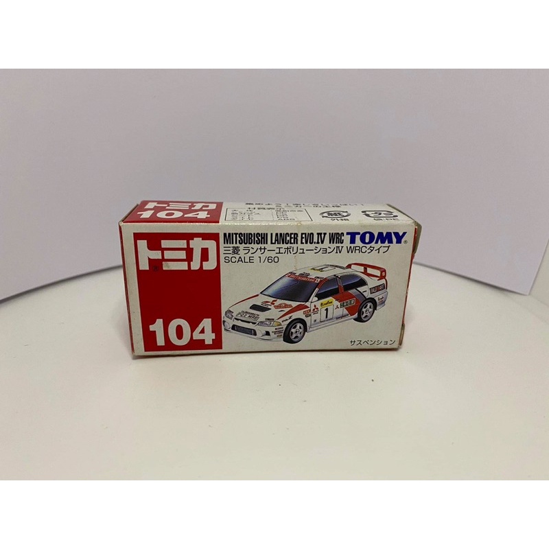 TOMICA MITSUBISHI LANCER EVO-IV WRC