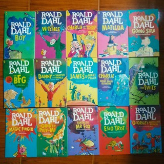 พร้อมส่ง ขายแยกเล่ม วรรณกรรม โรอัลด์ ดาห์ล ฉบับภาษาอังกฤษ roald dahl