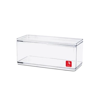 boxbox BB01031 ขนาด 9 x 21 x 8.8 ซม.กล่องพลาสติกใสอเนกประสงค์ กล่องเก็บของอุปกรณ์ โมเดล 1403489