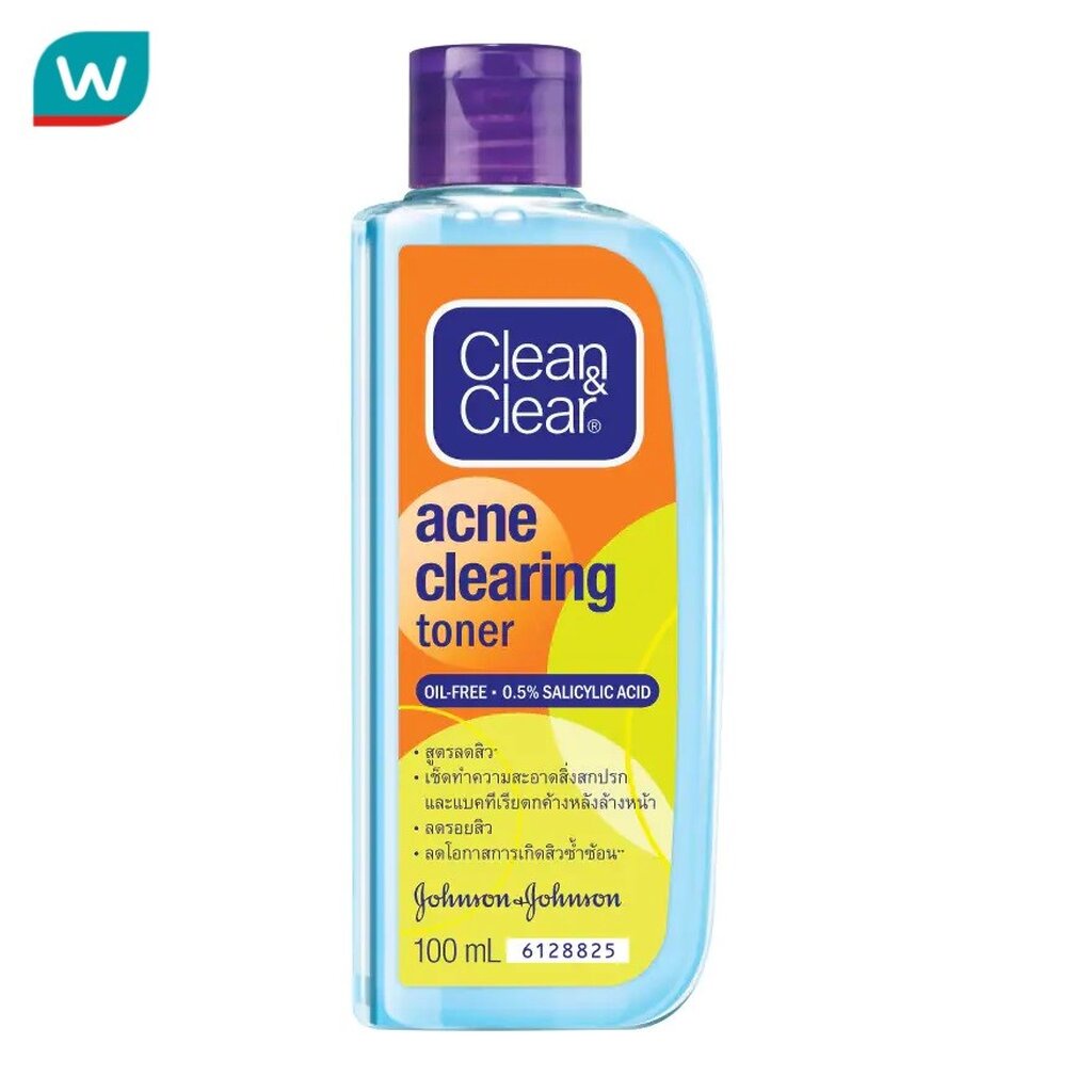 Clean & Clear คลีน แอนด์ เคลียร์ แอคเน่ เคลียร์ริ่ง โทนเนอร์ 100 มล.
