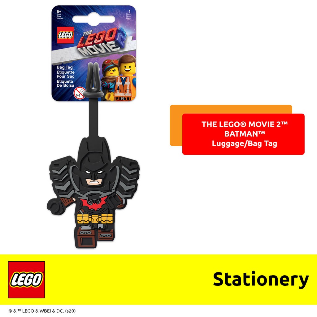 Lego MOVIE 2 Batman กระเป๋าเดินทาง/แท็กกระเป๋า