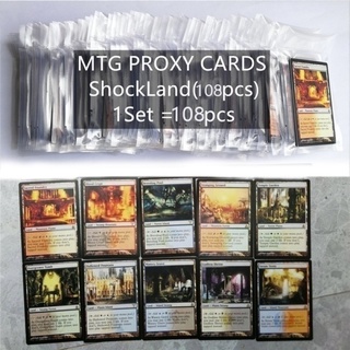 ชุดการ์ดมายากล สําหรับ Mtg Planeswalker 108 ชิ้น