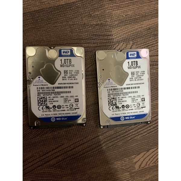 HDD Nb 2.5/ HDD PC 3.5 500/1TB/2TB ลงเกมส์ Ps3คละยี่ห้อ