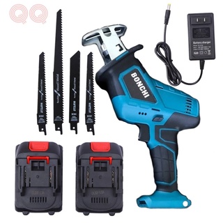 เลื่อยชักแบต เลื่อยชัก ไร้สาย BONCHI 99V Cordless Electric Saw 99V 3300r/min