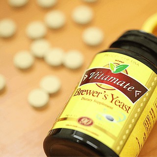 Vitamate Brewers Yeast 90 เม็ด ( วิตามินบีรวม ช่วยบำรุงร่างกาย ระบบประสาท และผิวพรรณให้กรดอะมิโนที่จำเป็นต่อร่างกาย )