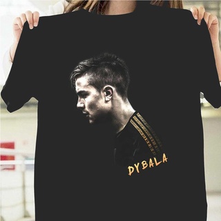 [S-5XL] เสื้อยืดคอกลม ผ้าฝ้าย พิมพ์ลาย Paulo Dybala Juventus สําหรับผู้ชาย และผู้หญิง