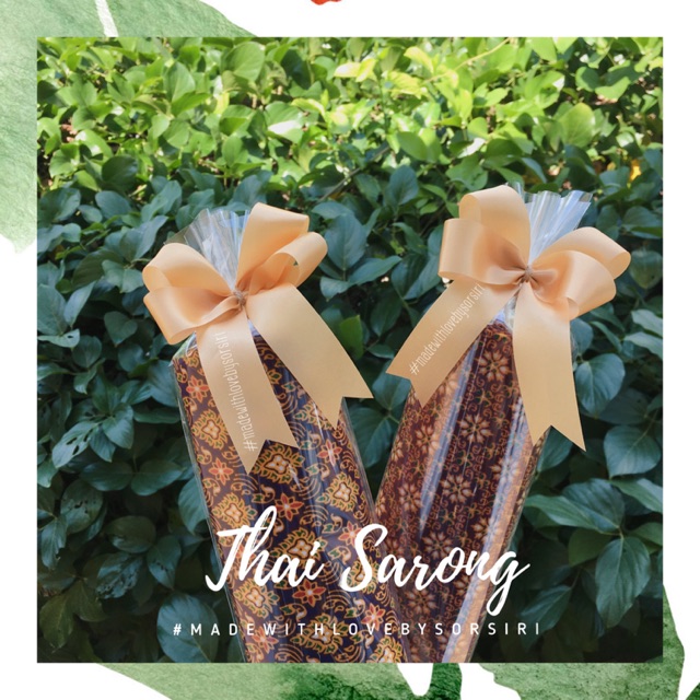 ผ้าถุง ขนาด 110 x 2 เมตร Thai Sarong candy ✨ผ้าถุงลายไทย ผ้าถุง ผ้าปะเต๊ะ ของชำร่วย ของรับไหว้ ของขว