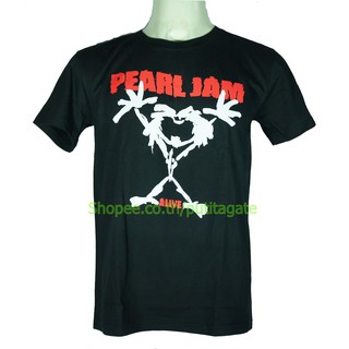 เสื้อวง Pearl Jam เสื้อไซส์ยุโรป เพิร์ลแจม PTA1515 เสื้อวงดนตรีต่างประเทศ