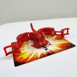 RARE !! AUTH Bakugan RED Batttle Gear ธาตุบาคุกัน แบทเทิ่ลเกียร์ ธาตุไฟ มีโค๊ด