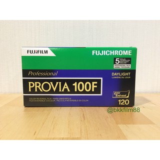 ฟิล์มสไลด์ 1 Pack 5 ม้วน FUJICHROME Provia 100F 120 ฟิล์มถ่ายรูป Color Slide Film Medium Format