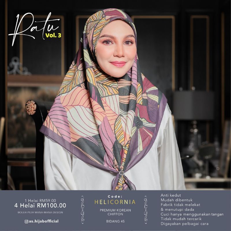 RATT Acijab pomfret queen 4 เส้น rm100