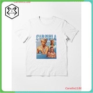 2022 Carmela Soprano Essential T-Shirt เสื้อยืด ดพิมพ์ลาย ดผ้าเด้ง คอกลม cotton ความนิยม sale Unisex