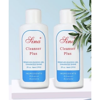 น้ำยาเช็ดหน้าเล็บ Sina เช็ดคราบเหนียวหน้าเล็บ cleanserเล็บ