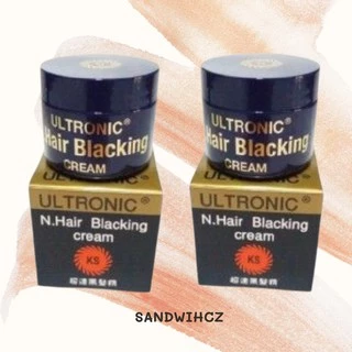 Ultronic Hair Blacking Cream ครีมแต่งผมดำอูลโทนิค ครีมเปลี่ยนสีผม อูลโทรนิค 28กรัม