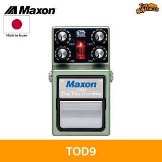 Maxon TOD-9 True Tube Overdrive Effect เอฟเฟค กีต้าร์ โอเวอร์ไดร์ฟ Made in Japan