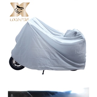 LOCO FISH ผ้าคลุมรถมอไซ ผ้าคุมรถจักรยานยนต์ motocycle cover ผ้าคลุมรถบิ๊กไบค์ ผ้าคลุมรถมอไซ