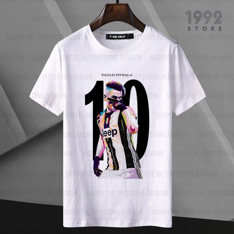 Paulo Dybala Pop Art Collection เสื้อยืดฟุตบอลแขนสั้น