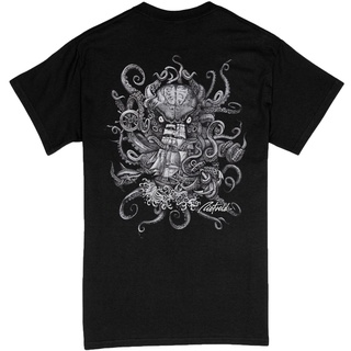 เสื้อผ้าผชเสื้อยืด ลาย Kraken Time สําหรับผู้ชายS-5XL