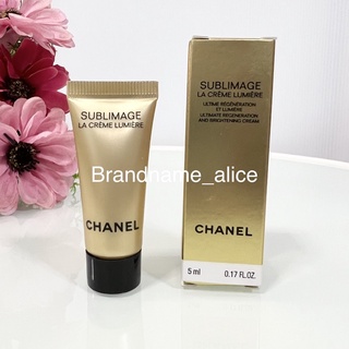 แท้💯 Chanel sublimage la creme lumiere 5 ml