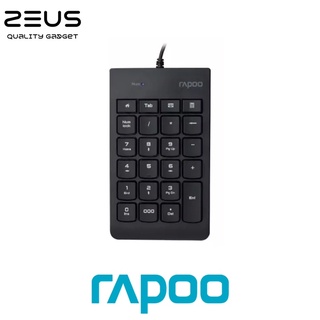 Rapoo K10 Wired Keyboard Black คีย์บอร์ด รับประกันศูนย์ไทย