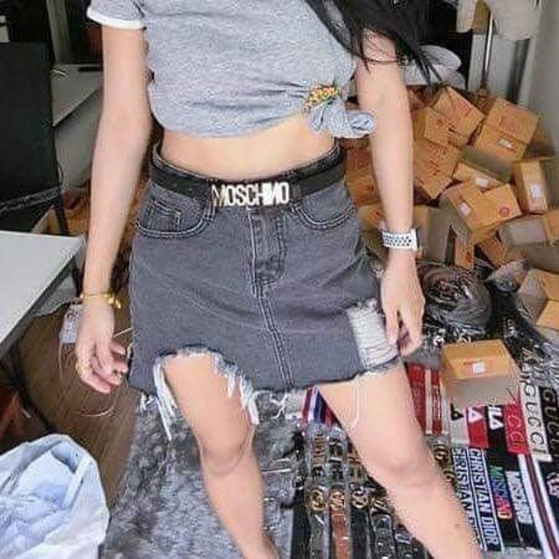 พร้อมส่ง..!!  เข็มขัด Moschino