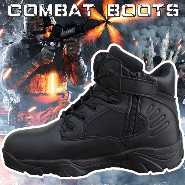 Delat Trekking Shoes for Men Combat Boots Military Boots for Men Army Boots Climbing Shoes Mens Work