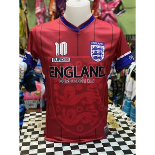 เสื้อกีฬาพิมพ์ลายรุ่นenglandสวยมากครบไซต์ ราคาโรงงาน