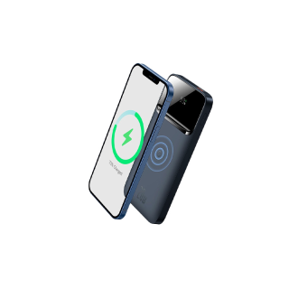 โปรโมชั่น : Baseus iPhone12iPhone13 20W 10000mAh Magnetic Wireless Quick Charging Power Bank Digital Display