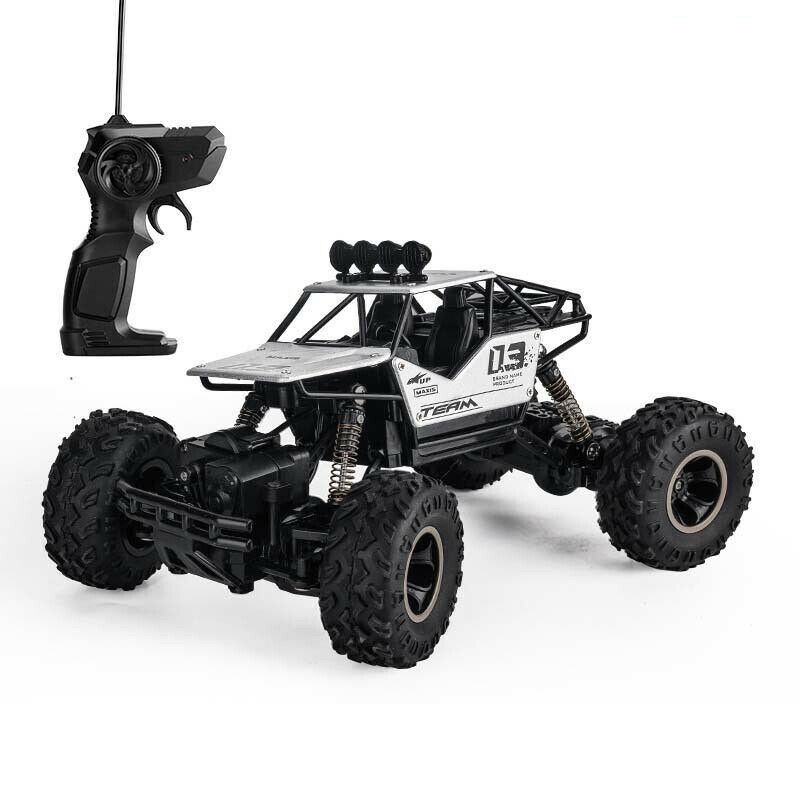 รถบังคับวิทยุ สามารถชาร์จแบตได้ Remote Control RC Cars Rock Crawler Monster Truck พร้อมรีโมท 2.4 GHZ (เล่นพร้อมกันได้หลา - รูปที่ 3