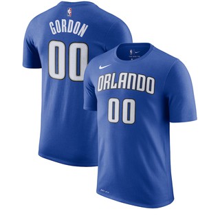 Nba Nike Orlando Magic No. เสื้อยืด ลายบาสเก็ตบอล 00 Aaron Gordon Statement City Edition