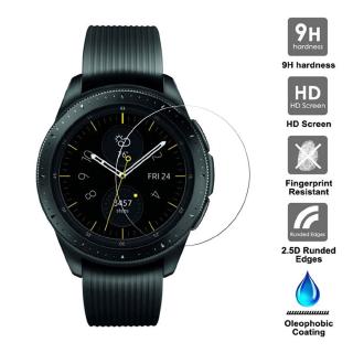 กระจกนิรภัยกันรอยหน้าจอสําหรับ samsung galaxy watch 42 มม. 46 มม. 9 h 1 ชิ้น