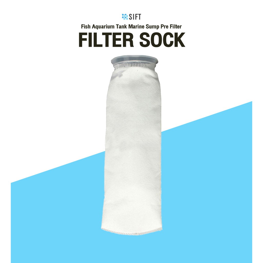 ถุงกรอง Filter Sock สำหรับตู้ปลา Fish Aquarium Tank Marine Sump Pre Filter Sock