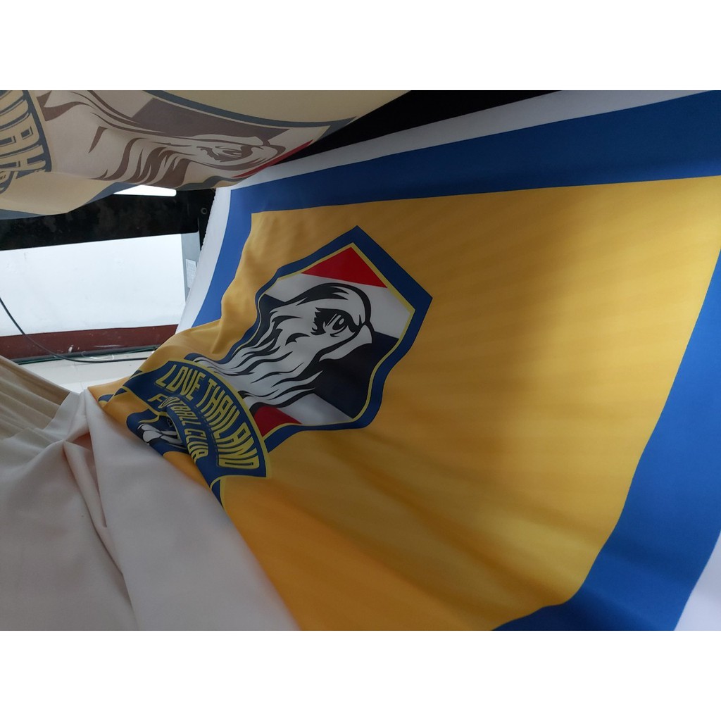 ธงตามสั่ง ธงโบก ธงพิมพ์ลาย ธงแต่งบ้าน แต่งแคมป์ ทนแดด ทนฝน - รูปที่ 4