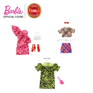 BARBIE COMPLETE LOOKS FASHION บาร์บี้ เสื้อผ้าแฟชั่น รุ่น (GWC27(C) ID)