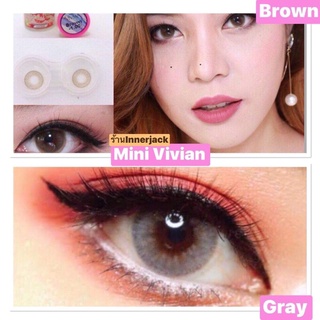 🌈Mini Vivian Brown,Gray🌈สายตาปกติถึง-5.00,-5.50(kitty kawaii)