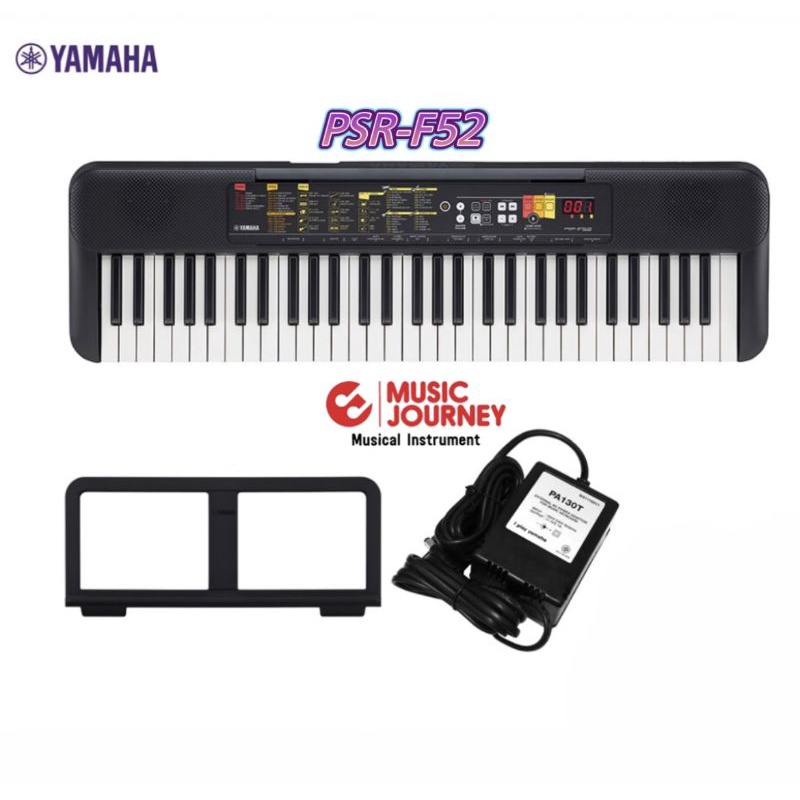 YAMAHA PSR-F52 Portable Keyboard คีย์บอร์ดไฟฟ้ายามาฮ่า รุ่น  PSR-F52