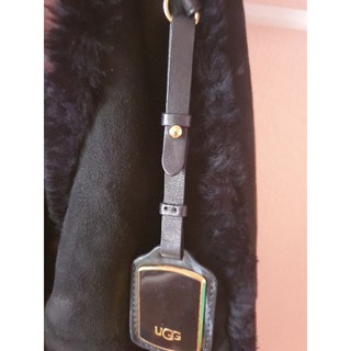 UGG Fur black Boho bag กระเป๋าหนังแกะ ขนแกะ แท้ Brand UGG จาก Australia ค่าส่งฟรี