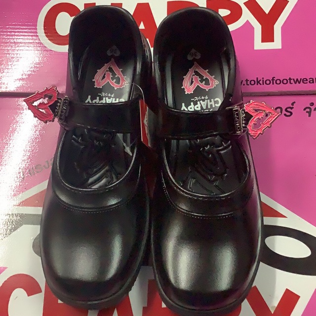 รองเท้านักเรียนสีดำchaPpy