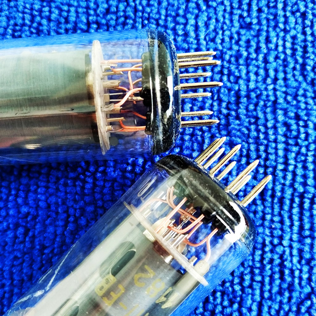 6P1P-EV Svetlana Gold grid 6П1П หลอดอับเกรดแทนหลอดจีน 6P1 audio vacuum ...