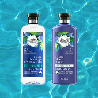 เฮอร์บัล เอสเซนส์ รีเฟรช บลู จิงเจอร์ Herbal Essences Purify Micellar Water &amp; Blue Ginger