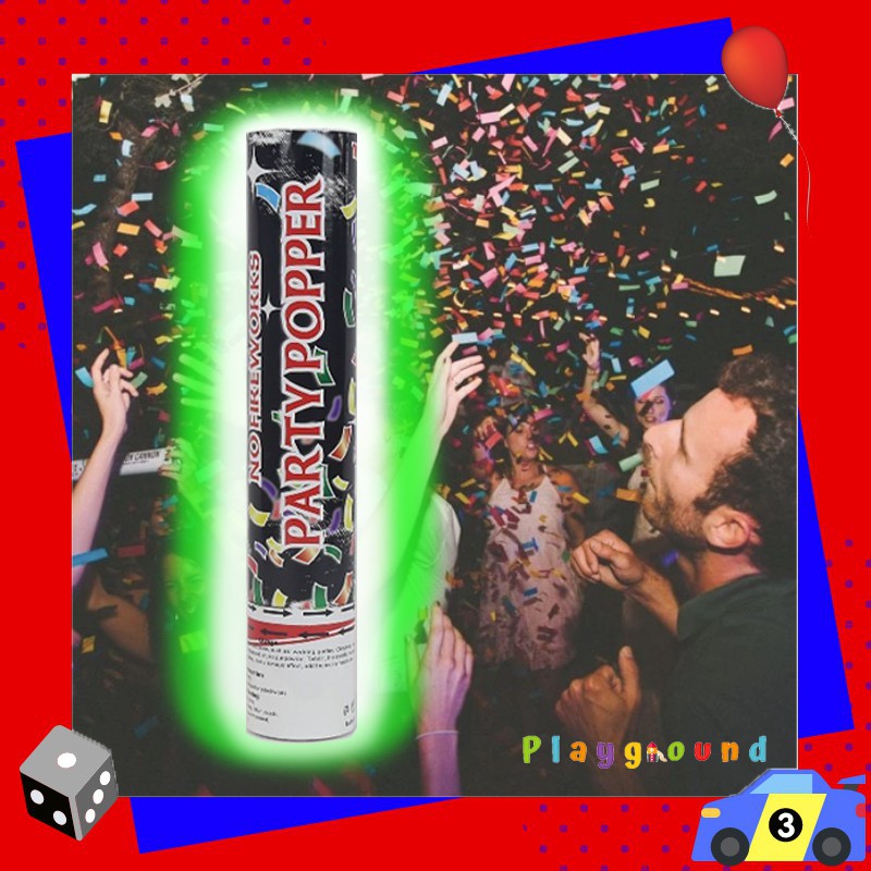 2020พลุกระดาษ พลุสายรุ้ง พลุฉลองปีใหม๋ ยาว 3060cm Confetti Party