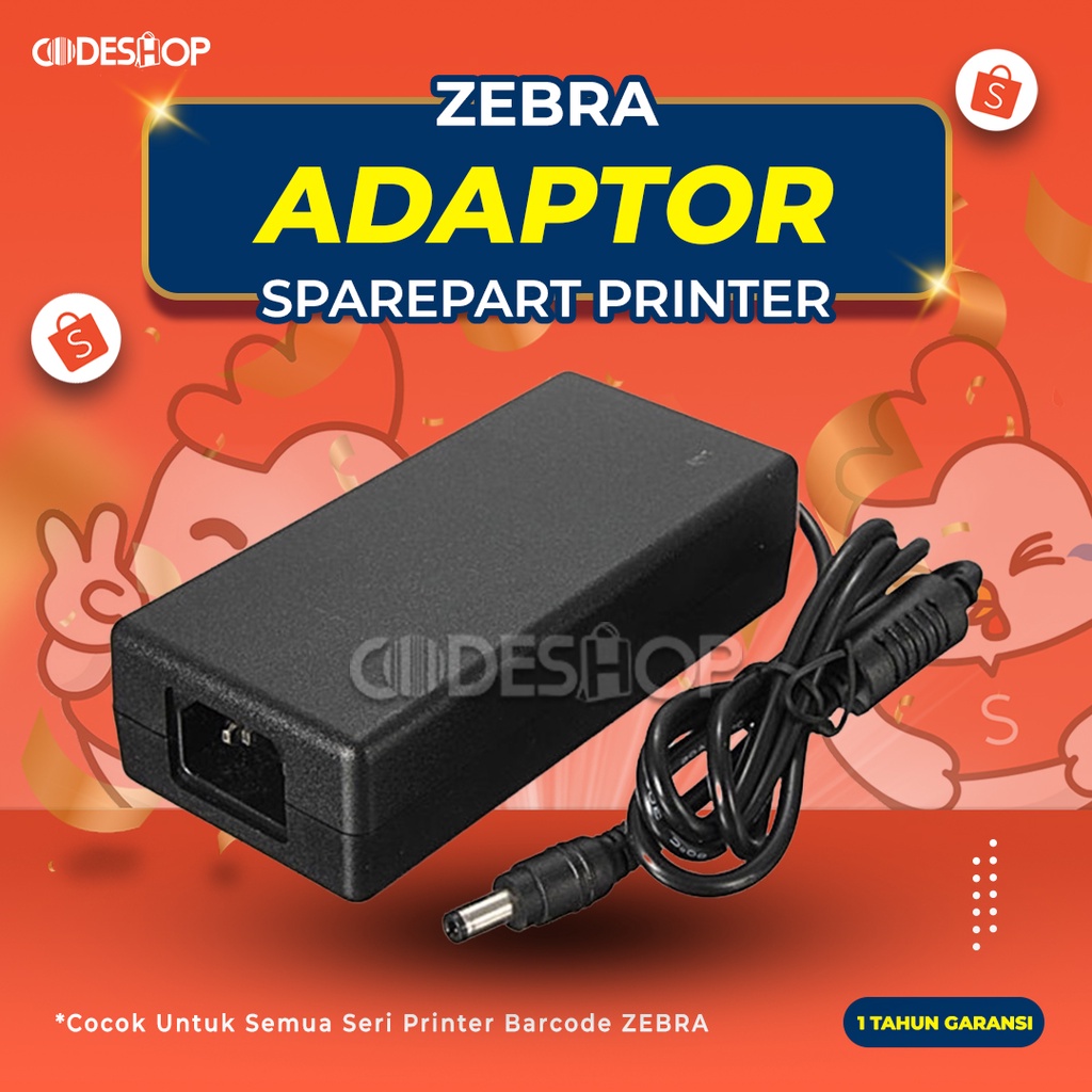 ZEBRA ADAPTER COMPATIBLE BARCODE PRINTER SERIES GC420 ZD220 ZD230 GT820 - OEM1