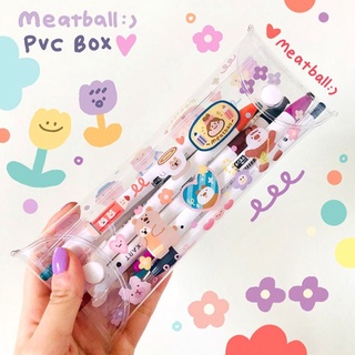 Meatball PVC Box💕 ใส่ของจุ๊กจิ้ก/แว่นตาได้